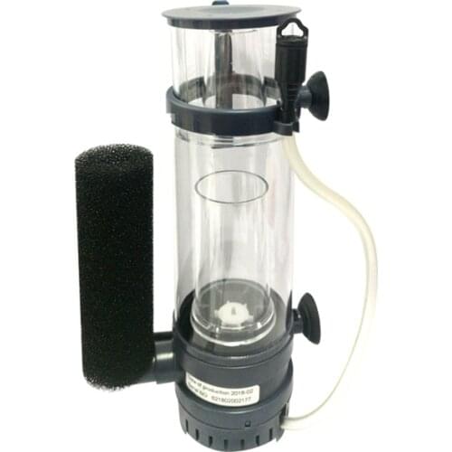 Seawater Coral Fish Tank Protein Separator with Pumped Egg Cleaner Aquarium Skimmer Filter Nano Mini Seawater Fish Tank Skimmer