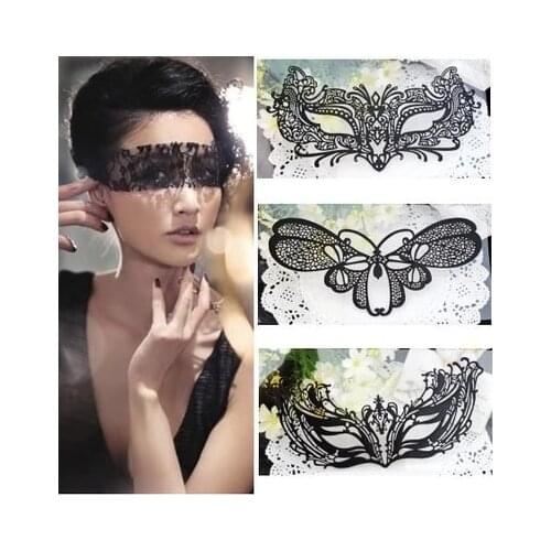 New Arrival 1pcs Sex Makeup Lace Eye Tattoo Eyeshadow Eyeliner Sticker Eyelashes Party Mask Temporary Tattoo Fake Tatoo