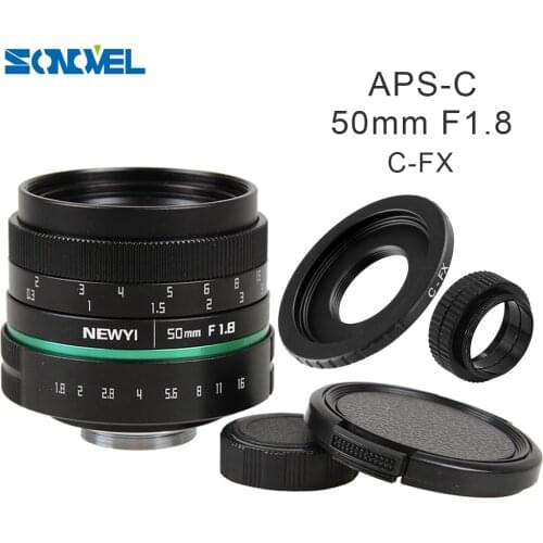 50mm f1.8 APS-C Multi-coated CCTV TV Movie Lens+C Mount for Fujifilm FX Camera X-T10 X-T2 X-PRO2 X-PRO1 X-E2 X-E1 X-M1 X-A2 X-A3