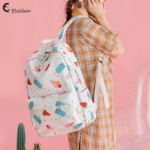 POOLOOS Women's Textile Backpacks
