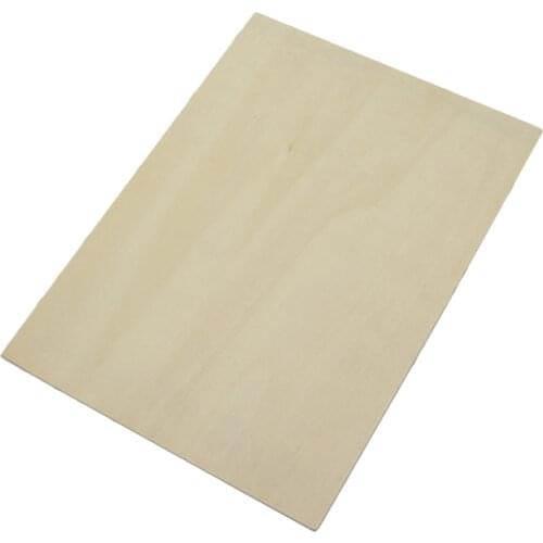 Rectangle Unfinished Wood Plaque Modelling DIY For Crafts Painting Supplies