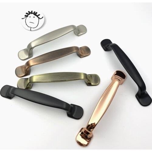 LCH Antique Style Cabinet Door Knobs Dresser Knob Handles Pulls Country Rustic Kitchen Hardware Rose Gold Handles Ancient Style