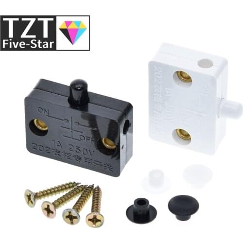 Closet cabinet light switch automatic reset switch household cabinet door control switch Wardrobe light switch