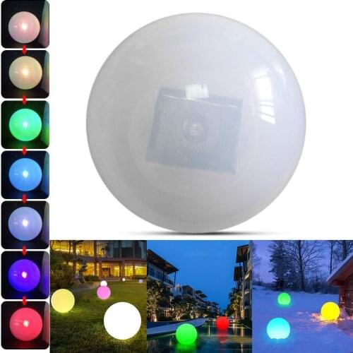 Solar Floating Pool Lights, Swimming Pool Light Multicolor LED Solar Ball Light Outdoor Solar Garden Lights for Home Pool Lamp