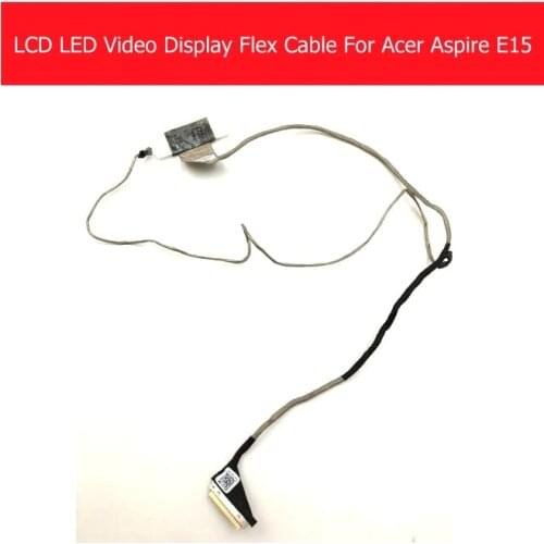 WEETEN 100% Genuine Laptop Screen Video Flex Cable For ACER Aspire E15 Es1-511 Gateway NE511 Lvds LCD LED Flex cable Replacement