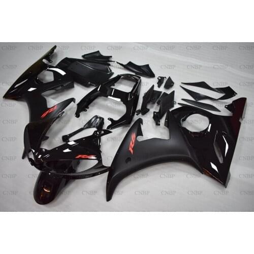 YZFR6 2003 - 2005 Fairing Kits YZFR6 2005 Bodywork YZFR6 04 05 Black Bodywork
