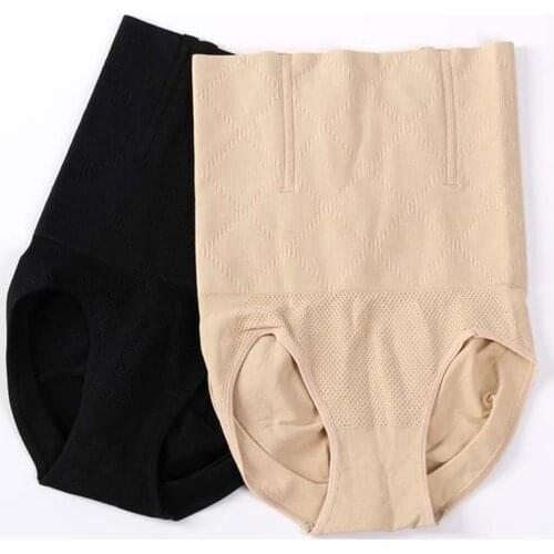 Women Tummy Control Panties High Waist Body Shaper Briefs Butt Lifter Panties Slimming Stomach Corrective Underwear