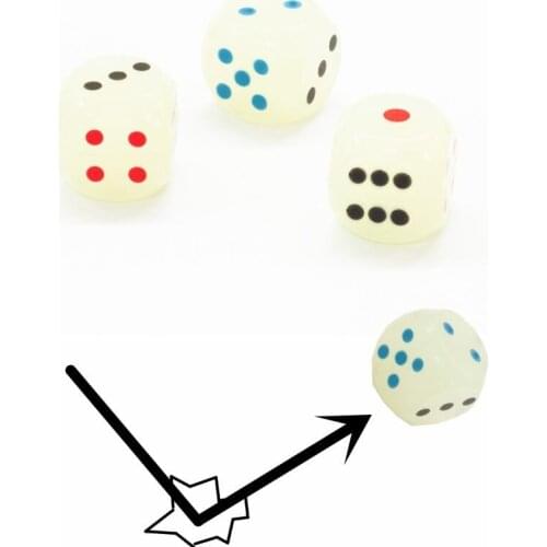 1Pc Drinking Dice 45MM Rubber Round Corner Dices Board Game Dice Party Gambling Cubes Dados Digital Dices Data Cube