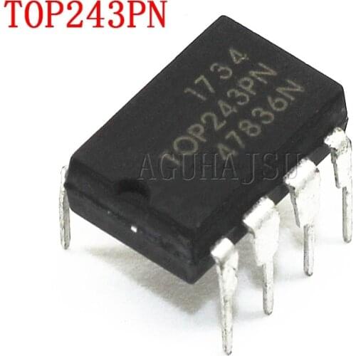 10PCS TOP243PN DIP-7 TOP243 DIP 243PN TOP243P DIP7