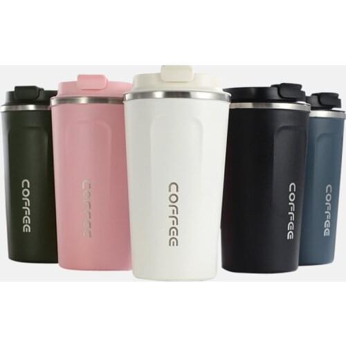 380/510ML Double Stainless Steel Thickened Travel Cup For Gifts Thermos Flask Termo Cafe Thermos Water Bottle Coffee Mug