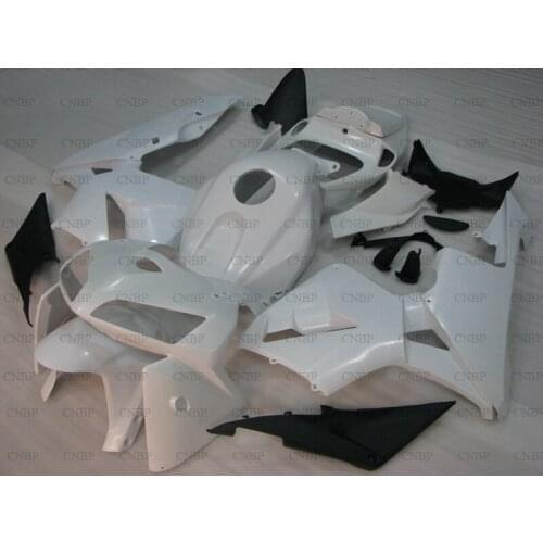 CBR 600 RR 2005 - 2006 Motorcycle Fairing for Honda CBR600RR 05 Fairing Kits CBR 600 RR 2005 White Plastic Fairings