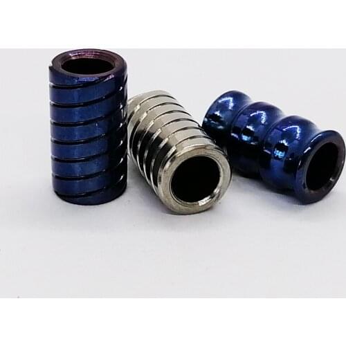 1 Piece Titanium Alloy Paracord Gadgets Beads Knife EDC Tool Pendant