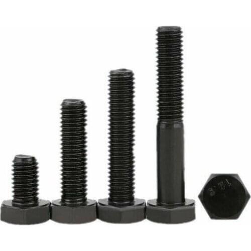 M8 High-strength alloy steel extended outer hexagonal screws / bolts half thread