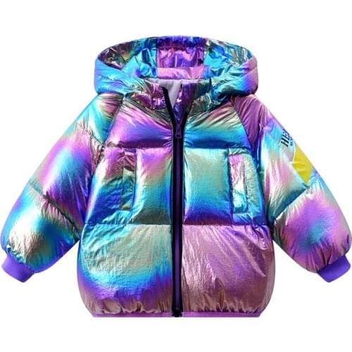 Fashion Boys coats winter jacket kids White duck down cotton coat Waterproof snowsuit Kids jacket Hooded parka girls down coats