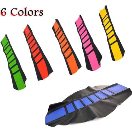 Spiffy Gripper Soft Motorcycle Seat Cover Rib Skin Rubber Dirt Bike Enduro