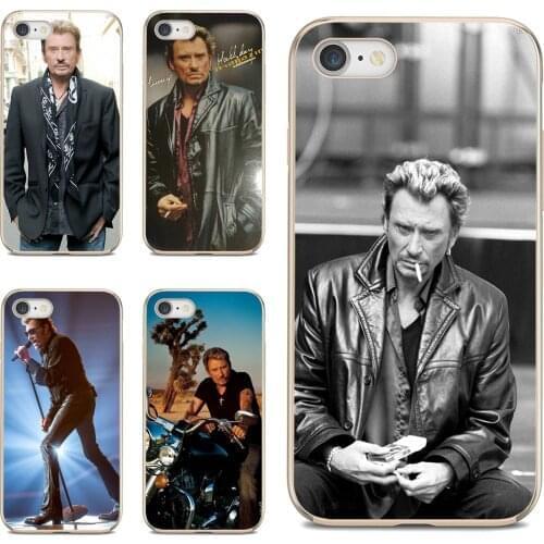 Johnny-Hallyday Soft Silicone Case For Xiaomi mi Redmi Note 3 4 4X 5 6 7 8 8t 9 9s 9t 10 pro lite