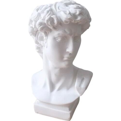 Retro Table Vase Greece Figure Statue Flower Vase for Home Decoration