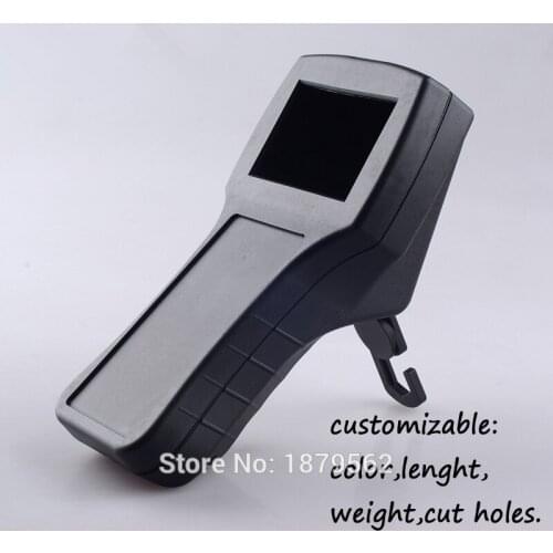 One pcs 220*118*101mm handheld plastic enclosure for electronic project diy PLC instrument shell with window abs junction box