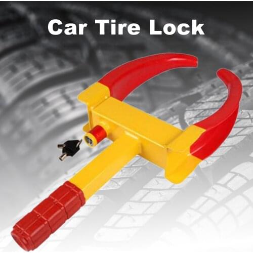 Heavy Duty Car Wheel Lock Clamp Boot Tire Claw For Trailer Auto Truck RV Cars Motorcycle Carts Boat Trailers Anti Theft Lock