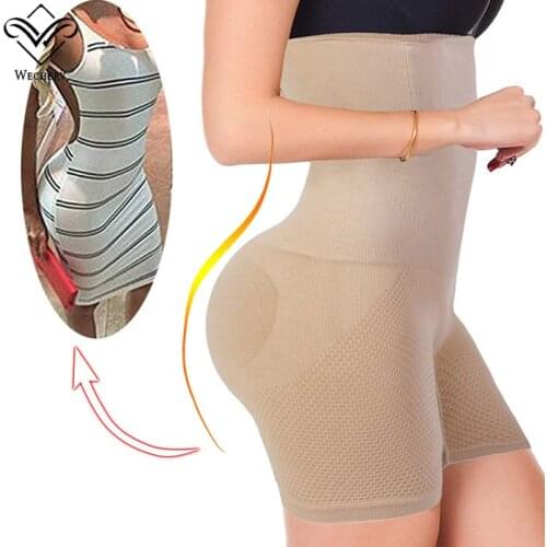 Wechery Sexy Slimming Safety Pants High Waist Tummy Control Panties Steel Bone Butt Lifter Trainer Body Shapers Underwear