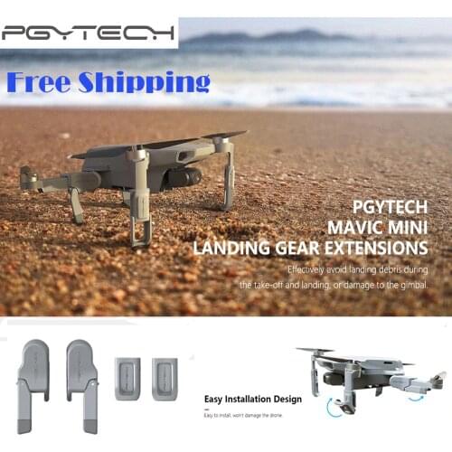 PGYTECH DJI Mini 2 Landing Gear Extensions Leg Support Protector Extensions for DJI Mavic Mini Drone Accessories
