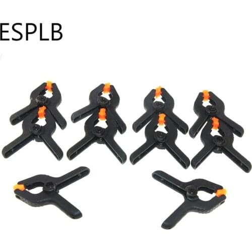 10pcs/lot 3'' 4'' 6‘’ inch Universal Plastic Clips Clamp Fixture Fastening Tools for Woodworking Spring Clip Studio Background