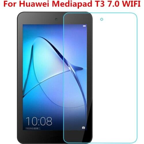 Tablet Tempered Glass Screen Protector for Huawei MediaPad T3 7.0 WIFI version BG2-W09 9H Hardness Tempered Glass Film