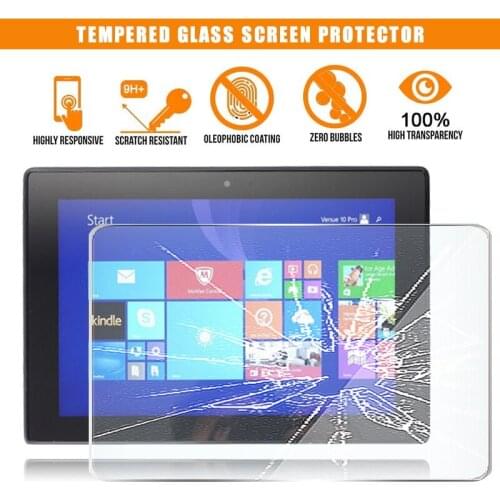 For Dell Venue 10 Pro LTE Tablet Tablet Tempered Glass Screen Protector Scratch Resistant Anti-fingerprint HD Clear Film Cover