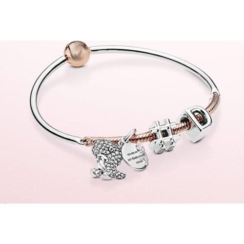 2020 Anniversary Of New High-quality 925 Sterling Silver Charm Beads Pan Bracelet For Women Halloween Gifts