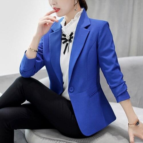 Autumn Winter Spring Women Blazers Fashion Luxury Suit Jackets Notched Outerwear Elegant White Tops Elegant Office Tailored Coat
