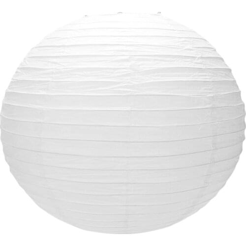 1 x Chinese Japanese Paper Lantern Lampshade for Party Wedding, 50cm(20") Creamy-white