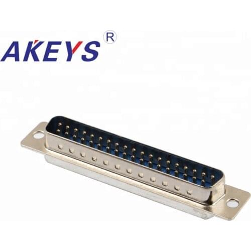 1PC VGA Interface DB37 Pin Double Row Blue Core Male VGA Adapter Interface