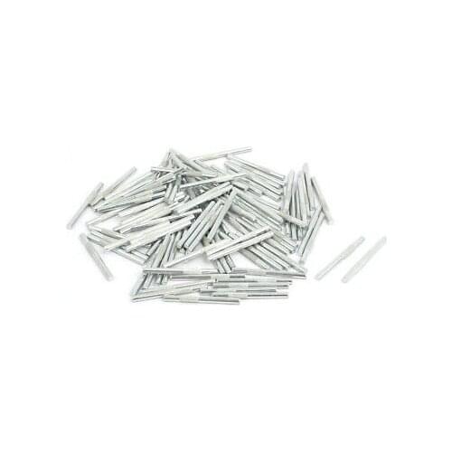 100Pcs 2mmx25mm Straight Knurling Axle Shaft Round Rod Bar for RC Toy Car