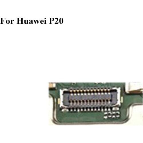 2PCS Front Camera FPC connector For Huawei P20 P 20 logic on motherboard mainboard on ribbon cable For Huawei P20 P 20