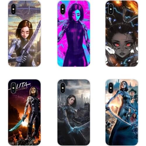 For Xiaomi Mi4 Mi5 Mi5S Mi6 Mi A1 A2 A3 5X 6X 8 CC 9 T Lite SE Pro Accessories Phone Cases Covers Alita Battle Angel