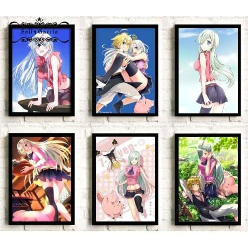 Anime Wall Art Canvas Painting Nordic Prints Poster Hd The Seven Deadly Sins Sin Nanatsu No Taizai Meliodas Pictures Home Decor