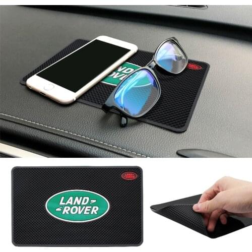 Car Non-Slip Mat Auto Dashboard Phone Anti-Slip Mat For Land Rover A9 Range Rover Sport Evoque Freelander 2 Auto Accessories