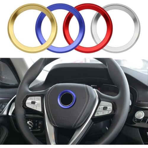 Car Styling Decoration Ring Steering Wheel Circle Sticker For BMW M3 M5 E36 E46 E60 E90 E92 BMW X1 F48 X3 X5 X6 Auto Accessories