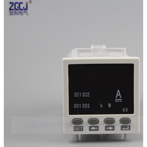 Free shipping !!! Mini current meter digital ampere meter DC 0-200A current instrument LED display in stock