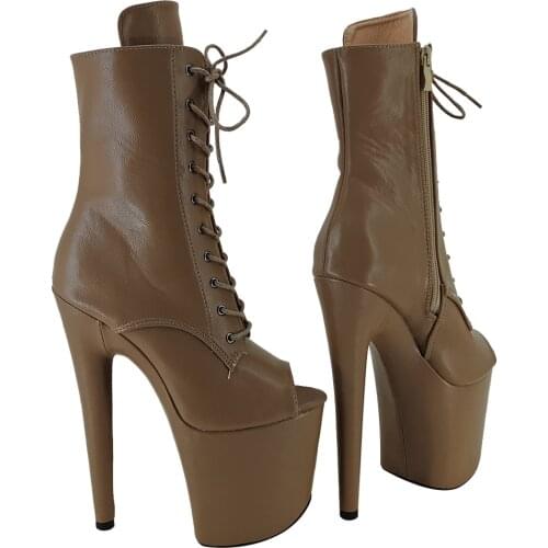 Leecabe PU 20CM/8inches Pole dancing platform Pole Dance boots