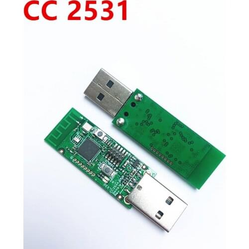 CC2531 Wireless Zigbe Sniffer Bare Board Packet Protocol Analyzer Module USB Interface Dongle Capture Packet