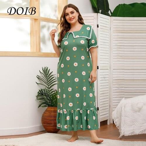 Женские длинные ночные сорочки DOIB China At AliExpress