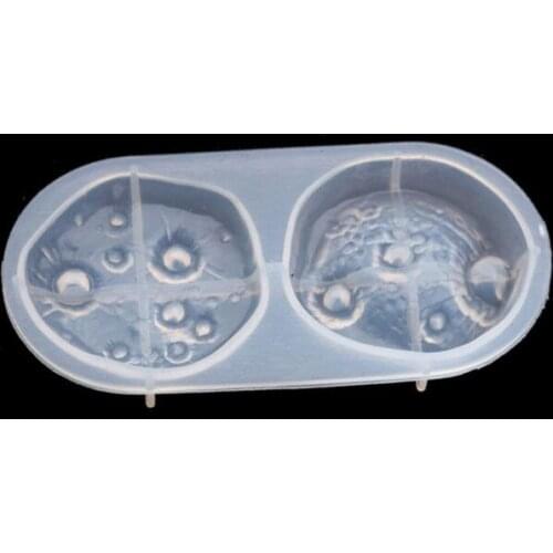 Round Moon Planet Cosmic Stony Meteorite Pendant Resin Mold Jewelry Making Tools