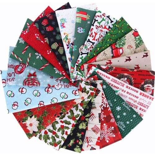 Halloween Christmas Series Cotton Handmade Fabric Printed Cloth Sewing Quilting Patchwork for DIY Cloth Sewing Dress Making