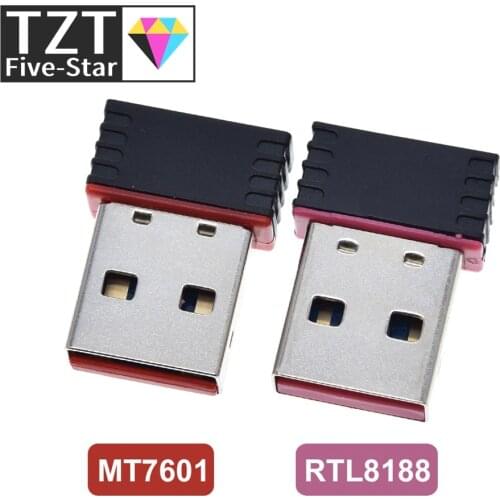 MT7601 Mini USB Wifi Adapter 802.11n Antenna 150Mbps USB Wireless Receiver Dongle Network Card External Wi-Fi For Desktop Laptop