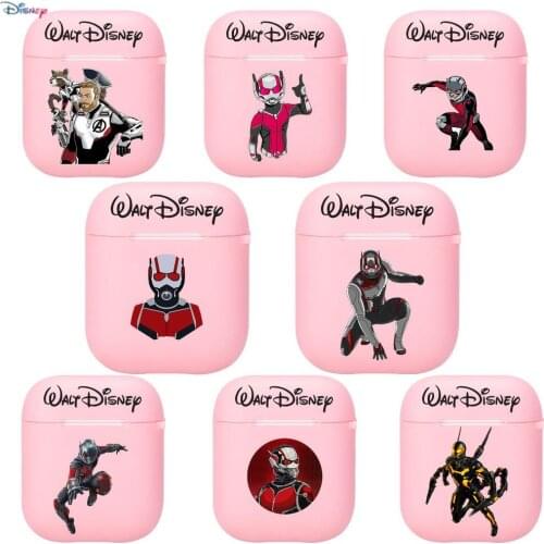 2021 Disneys new Marvel Ant-Man Silicone Bluetooth Wireless Earphone Case for AirPods Protective Cover Skin Accessories Pods Ch