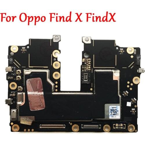 Tested Full Work Original Unlock Motherboard For Oppo Find X FindX Logic Circuit Board Plate Mainboard with Full Chips