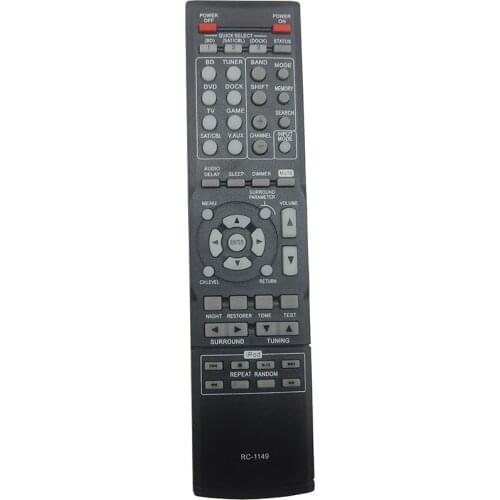 Remote Control Replace For Denon AV Receiver RC-1158 RC1158 XV-5809 AVR-391XP DHT-1312B