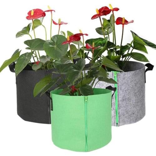 Plant Growing Bag Breathable Non-woven Fabric Tomato Vegetable Plant Growing Bag Garden Balcony Greenhouse
