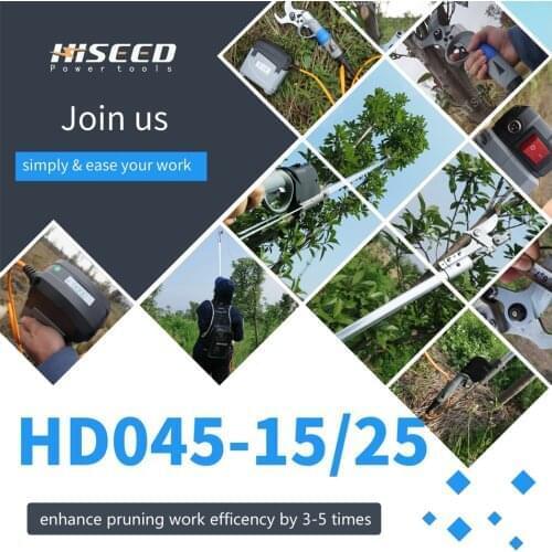 Heavy duty HDP858 best telescopic tree pruner (light and easy for long time working)